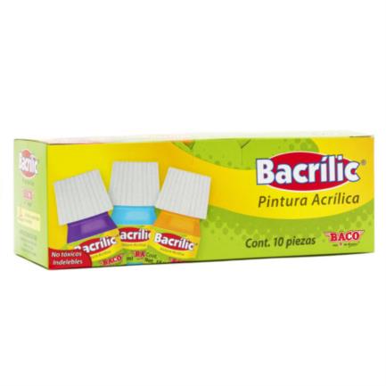 Baco Bacrylic Acrylic Paint 15ml Emerald Green Color 10 Pcs/Pack