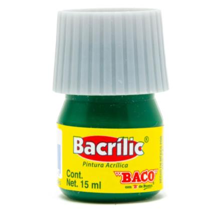 Baco Bacrylic Acrylic Paint 15ml Emerald Green Color 10 Pcs/Pack