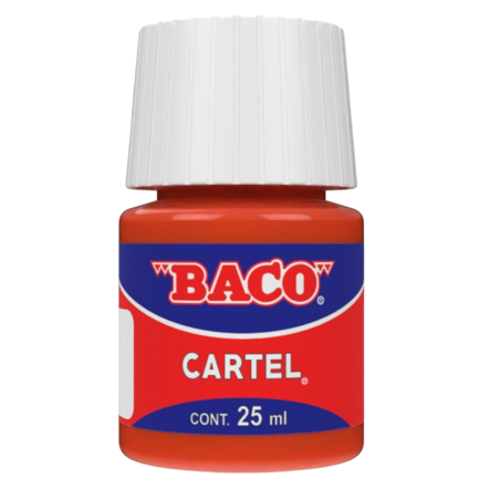 Paint Poster Baco 54-A Red 25 ml