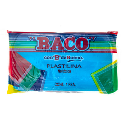 MODELING CLAY BACO MARQUETA 180GR LIGHT BLUE No.57