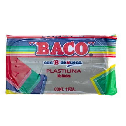 MODELING CLAY BACO MARQUETA 180GR GREY No.59