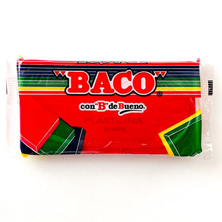 MODELING CLAY BACO MARQUETA 180GR RED No.54