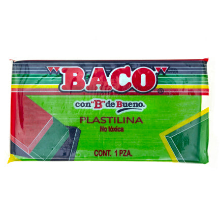 BACO MODELING CLAY 180GR LIME GREEN