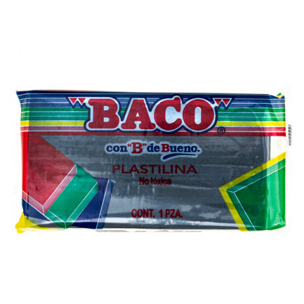 MODELING CLAY BACO MARQUETA 180GR DARK GRAY
