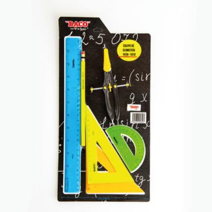 BACO NEON GEOMETRY SET 5050 COMPASS 600