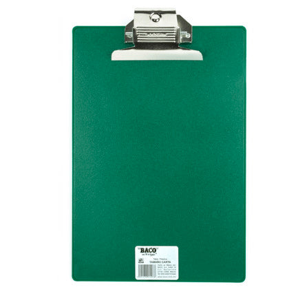 BACO PLASTIC TABLE COLOR CHART