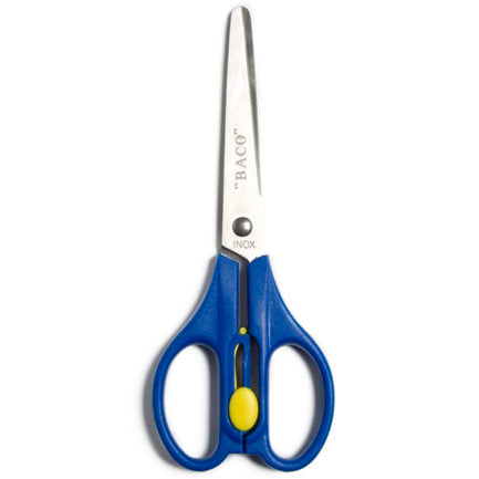 BACO SCISSORS T-16 HOME/OFFICE 18.5CM PLASTIC HANDLE