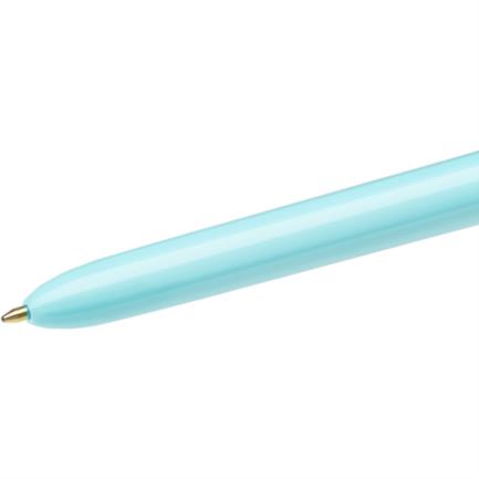 BIC 4-Color Fun Medium Point 1.0mm Pen, Pk/6