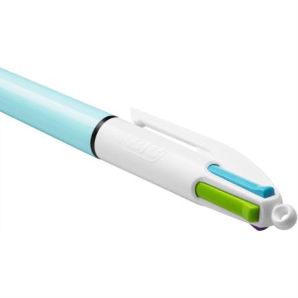 BIC 4-Color Fun Medium Point 1.0mm Pen, Pk/6