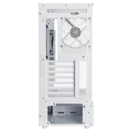 Gabinete Gamer Balam Rush Media Torre Tank Super 9200 TB Max MB ATX USB C 3.1/xUSB 3.0/USB 2.0 ARGB Blanco