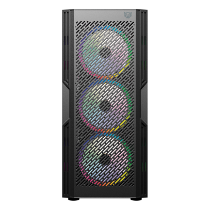 Gabinete Gamer Balam Rush Compact Media Torre Dragonfly Ventra GM570 / Negro