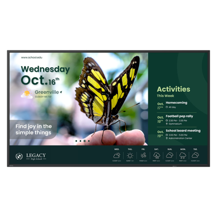 BenQ ST4304 43" 4K UHD 3840x2160 ADS Panel 60 Hz 99% sRGB Display
