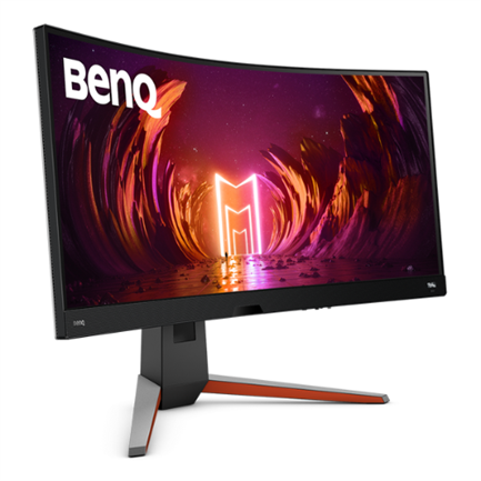 BenQ 34" Gaming Monitor EX3410R Curved 4K HDRi VA Panel 144Hz HDMIx2/DP/USB/2.1 Speakers
