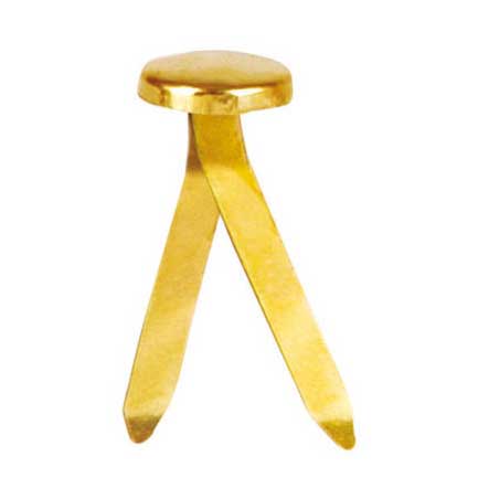 MAE BRASS-PLATED CLASP 25 MM PK/100