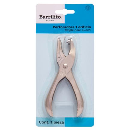 Barrilito Single-Hole Punch 1/8" Blister