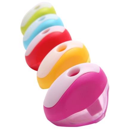 Barrilito Pencil Sharpener with Container, Jar of 25 Pcs