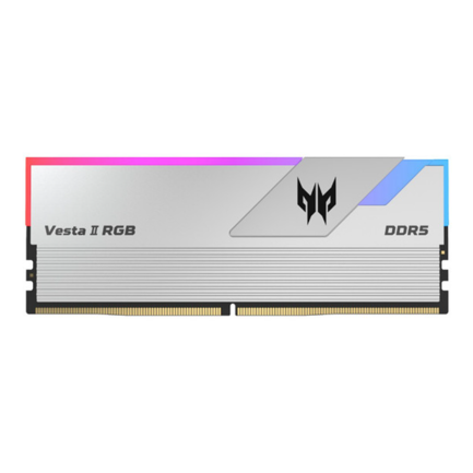 Biwin Predator VESTA II DDR5 6000MHz CL32 32GB (2x16GB) Silver RAM Memory