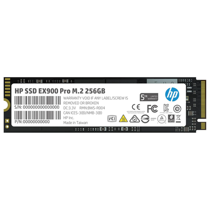 Biwin SSD HP M.2 EX900 Pro 256GB NVMe PCIe 3.0 2240 MB/s Read 1350 MB/s Write Unit