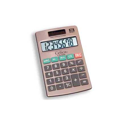 CELICA CA-036 8 DIGIT POCKET CALCULATOR + WALLET