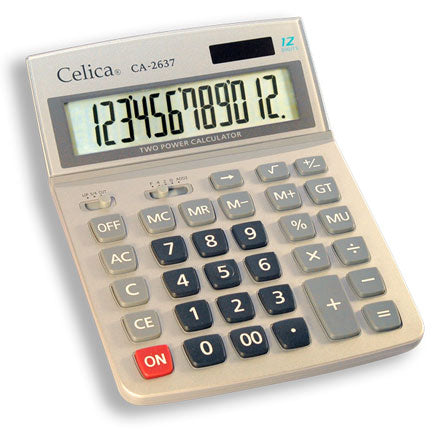 CELICA MEGA ESC CALCULATOR 12 DIGITS METAL COVER