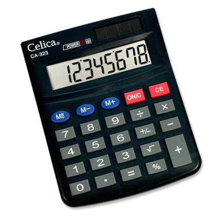 CELICA SEMI-DESKTOP 8-DIGIT CALCULATOR