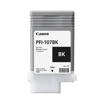 CANON BLACK INK TANK PFI-107BK 130ML