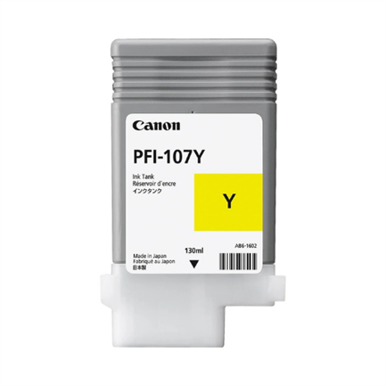 CANON YELLOW INK TANK PFI-107Y 130ML