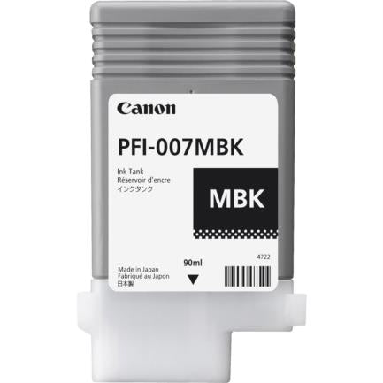 CANON MATTE BLACK INK PFI-007 MBK 90ML