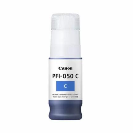 Canon PFI-050 C Pigment-Based Ink 70ml for imagePROGRAF TC-20 Cyan