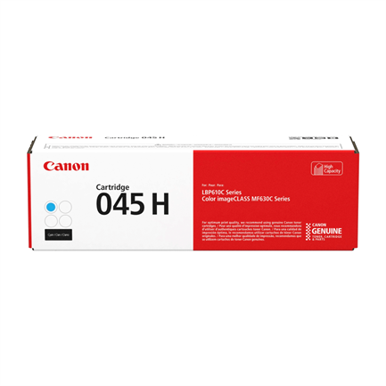 Canon 045H Cyan Toner for ImageClass Series MF630C/LBP610C (2200 Pages)
