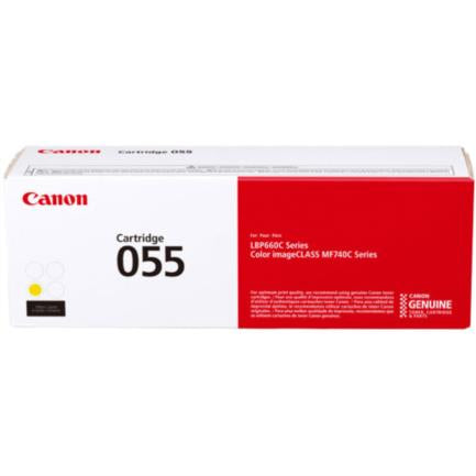 Canon 055 Yellow Toner 1200 Pages