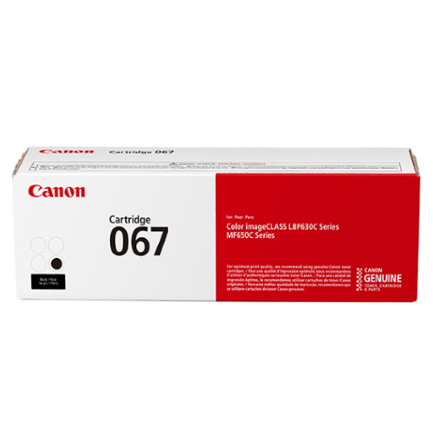 Canon 067 Toner Yield 1350 Pages Black