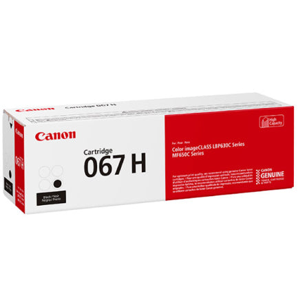 Canon 067 H Toner Yield 3130 Pages Black