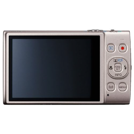 Camara Canon Powershot ELPH 360HS A Color Plata con Zoom Óptico de 12x / 20MP y conexión WIFI / NFC