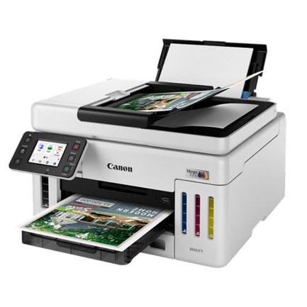 Canon Maxify GX6110 3-in-1 Color Continuous Ink Multifunction Printer with 45ppm WIFI/USB/Ethernet/MacOS/Windows