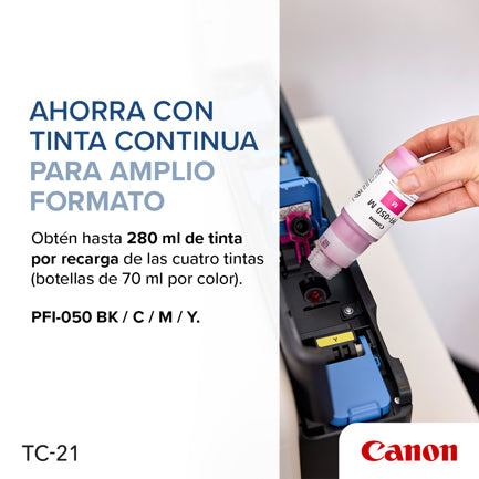 Canon imagePROGRAF TC-21 24" Plotter with Continuous Ink Supply System