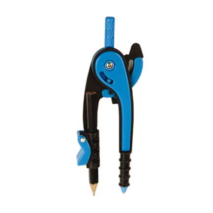 PLASTIC SCHOOL COMPASS IN BLISTER PACK