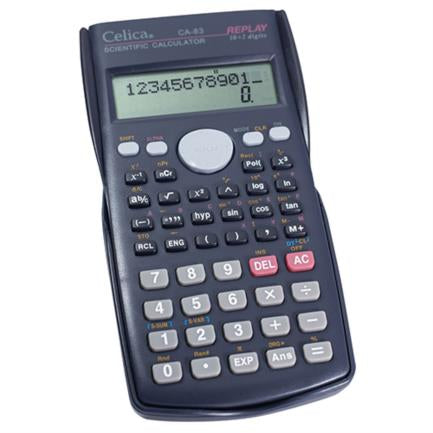 CELICA SCIENTIFIC CALCULATOR 240 FUNCTIONS BLACK
