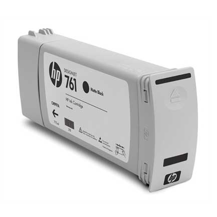 Tinta HP LF 761 Negro Mate T7100 DesignJet 775ML