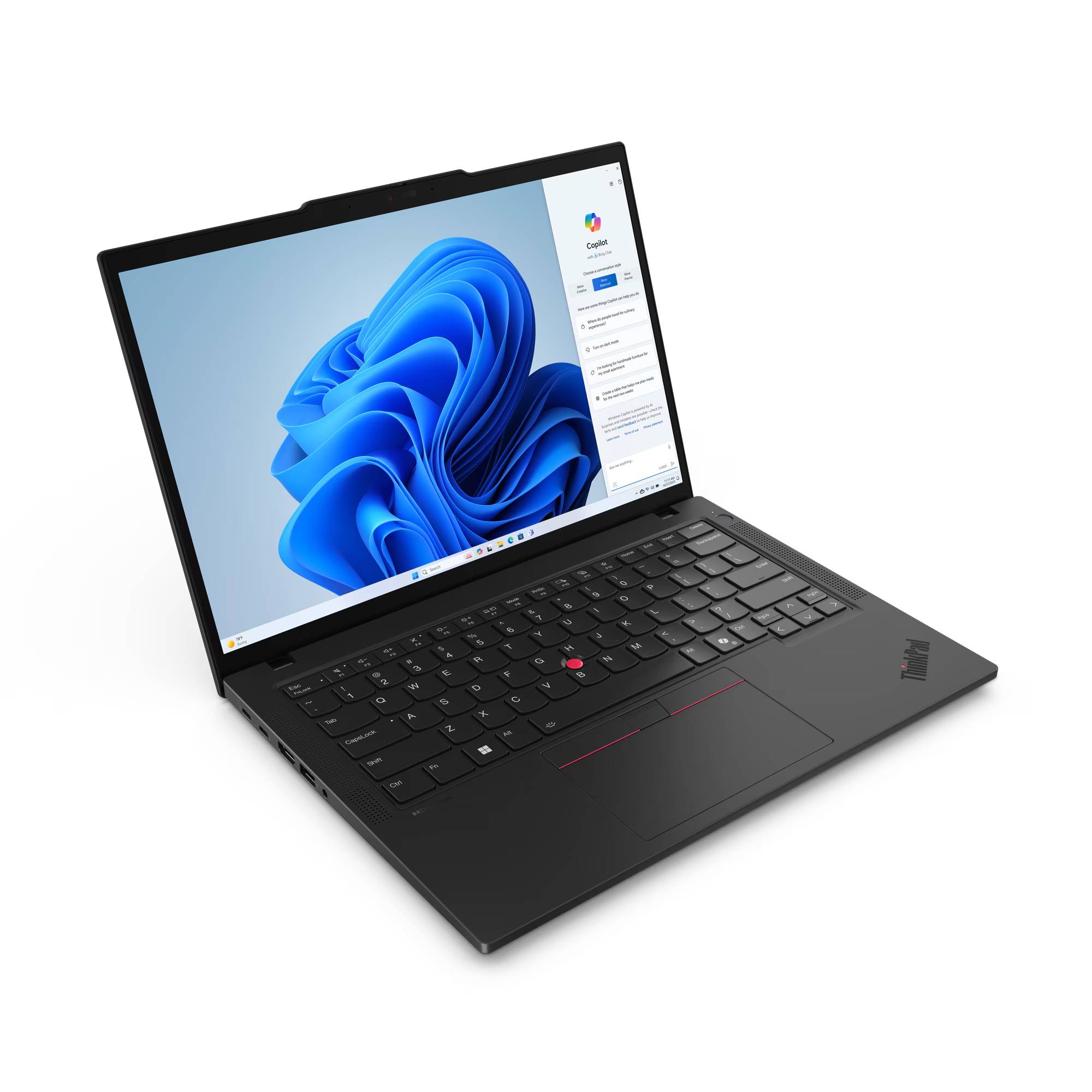 Laptop Lenovo ThinkPad T14 G5 14" Intel Core Ultra 7 155U Disco duro 512GB SSD Ram 16GB Windows 11 Pro Garantía 3 Años