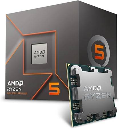 Procesador AMD Ryzen 5 8400F 4.2GHz 16MB 65W 6 Cores 12 Threads Socket AM5 sin Gráficos con Disipador