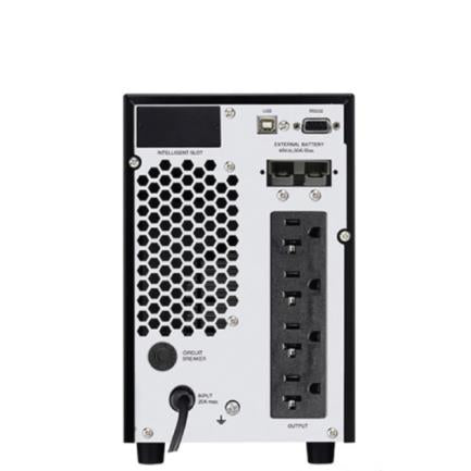 UPS CDP UPO11-1 AX Tower On-Line 1000VA/1000W Power NEMA 5-15P 6 Outlets NEMA 5-15R LCD Display