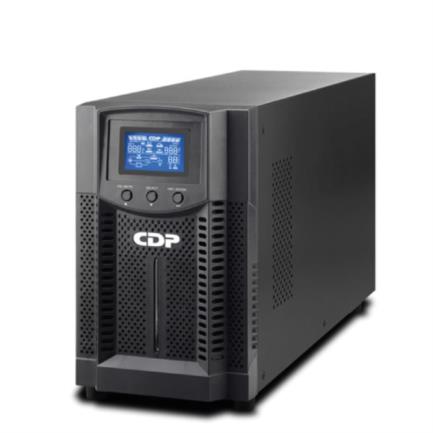 UPS CDP UPO11-1 Tower On-Line 1000VA/900W 4 Outlets Battery Bank Option LCD Display