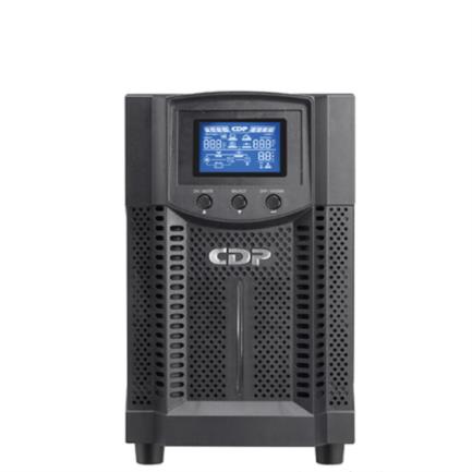 UPS CDP UPO11-1 Tower On-Line 1000VA/900W 4 Outlets Battery Bank Option LCD Display