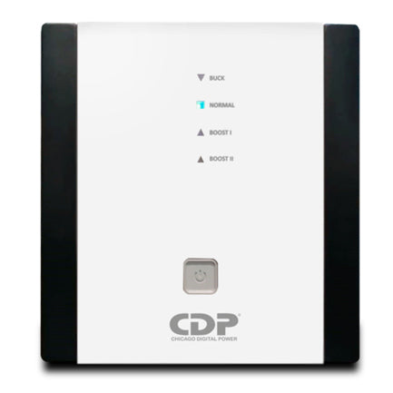 Voltage Regulator CDP 5000VA/2500W 120v Black and White