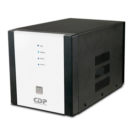 Voltage Regulator CDP 5000VA/2500W 120v Black and White