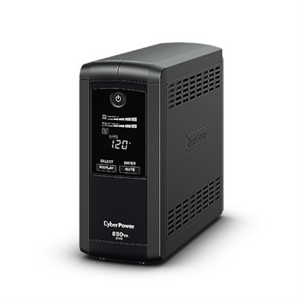 UPS Cyberpower 850VA 510W LCD Voltage Regulator 9 Outlets