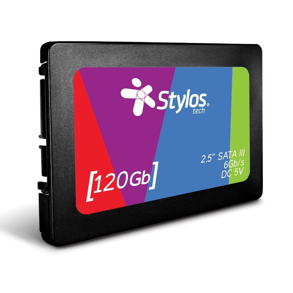 SSD Stylos 120GB 2.5" 460MB/s Escritura 510 MB/s Lectura SATA III