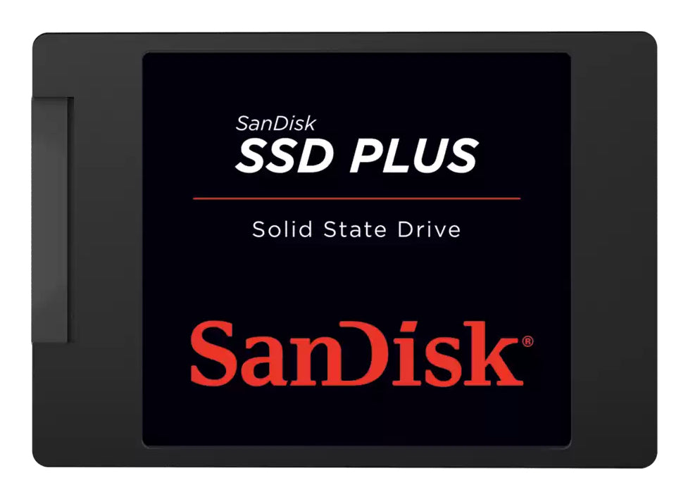 SSD Plus Sandisk de 1TB 2.5 SATA III 6 Gb/s Lectura 545MB/s Escritura 515MB/s