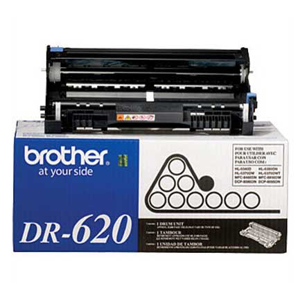 Tambor Brother DR620 Rendimiento 25000 Páginas HL5340/HL5370DW/MFC8480N/MFC8890DW
